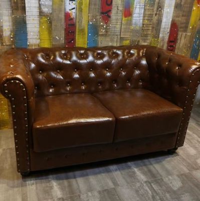 Design nordique chaise en bois massif moderne et cuir en PU pour un fauteuil canapé de salon