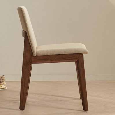 Design moderne cadre en bois de chaume italien classique luxueux chaise de bois pour le salon sophistication