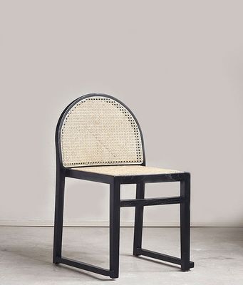 Meubles de salle à manger de l' hôtel Chaise à manger en rotin moderne pour restaurant moderne naturel