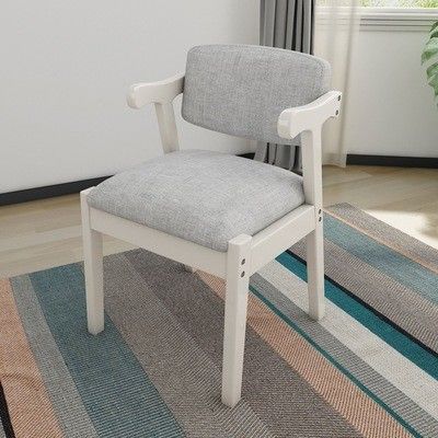 Chaises de restaurant en cuir PU en bois massif moderne pour salle à manger d'échantillon dans le mobilier général de la maison