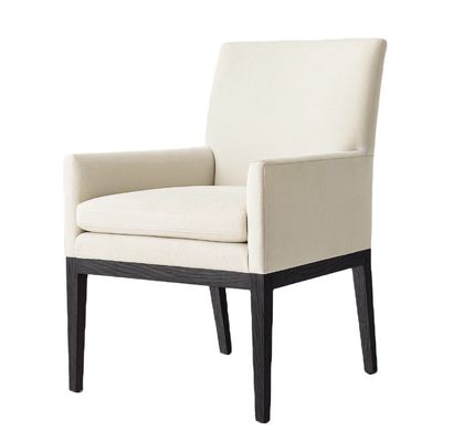 Chaise de salle à manger en bois rembourrée pour restaurant et hôtel moderne