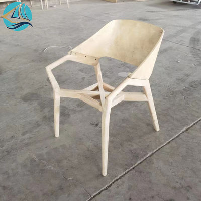 Siège en épingle en PU Siège de cuisine en bois massif de luxe nordique moderne pour meubles de salle à manger