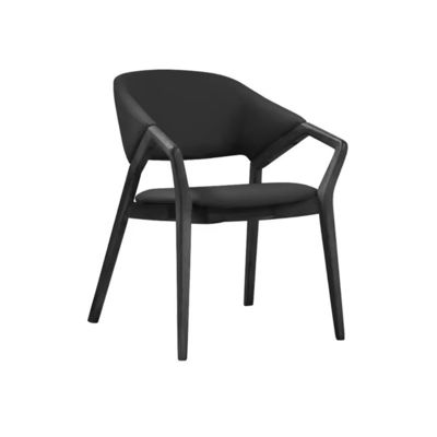 Pas de fauteuil de cuisine en bois massif plié pour une chambre d'hôtel moderne de luxe