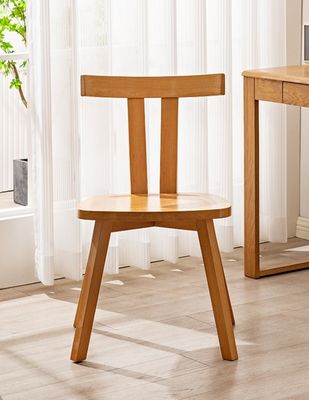 Emballage du courrier Style moderne Chaise pliante en rotin en bois pour bureau et salle à manger