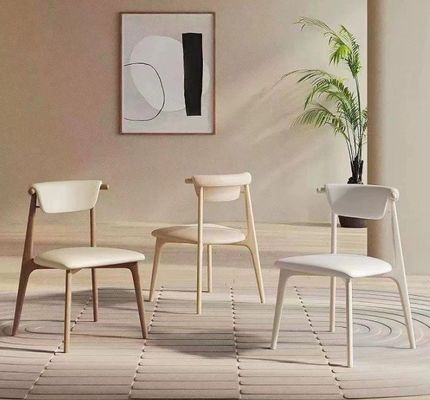 Fourniture Chaises en bois modernes Autre design W50*D56*H80CM Parfait pour la maison Meubles Café Cuisine Restaurant et salle à manger