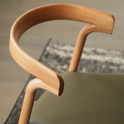 Design personnalisé Chaise en bois massif pour restaurant en design moderne