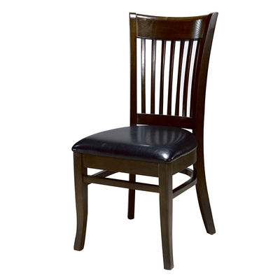 Chaises en bois massif moderne pour le design de restaurant