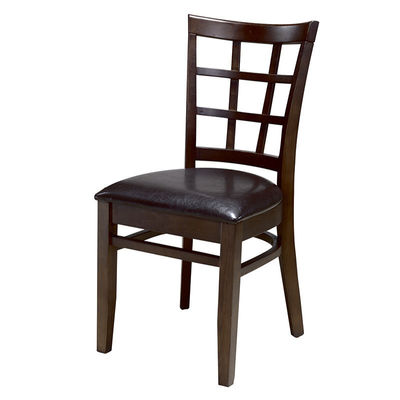 Chaises en bois massif moderne pour le design de restaurant