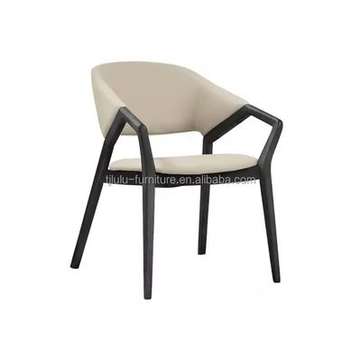 Meubles de salle à manger moderne W58*D61*H80CM Chaise nordique Chaises en bois massif pour le restaurant