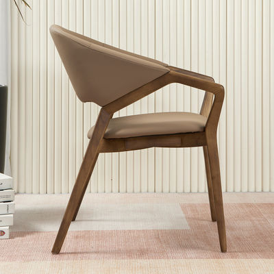 Meubles de salle à manger moderne W58*D61*H80CM Chaise nordique Chaises en bois massif pour le restaurant
