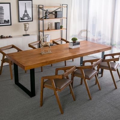 Pas de fauteuil en bois plié pour salle à manger moderne Chaises en bois massif pour restaurant avec couleur naturelle