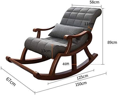 Meubles en bois confortables fauteuil pour se détendre et équilibrer dans le salon de style fauteuil de loisirs
