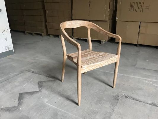 Chaise à manger en bois massif en style banquet classique pour mariage d'hôtel