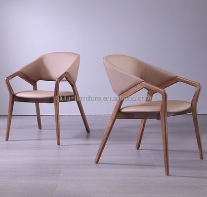 Chaise de salle à manger moderne de style nordique Chaises en bois massif pour restaurant W58*D61*H80CM