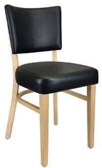 OEM Chaise de salle à manger en bois avec des jambes en bois pour tissu nordique en cuir PU Banquet Hôtel Restaurant Événement et design réglable