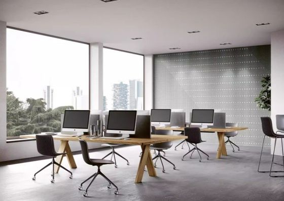 Commercialisation en gros de table à manger en bois simple pour le restaurant maison personnalisée multi-taille tables rectangulaires