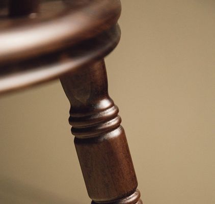 Pas de fauteuil de cuisine en bois massif de style nordique de luxe parfait pour la salle à manger