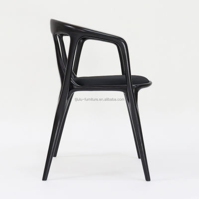 Chaise à manger en bois massif pour une solution de siège de restaurant moderne