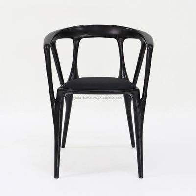 Chaise à manger en bois massif pour une solution de siège de restaurant moderne