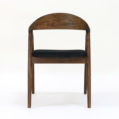 Accueil Meubles Généraux Chaise à manger en bois massif avec personnalisation en noyer/naturel/noir à prix raisonnable