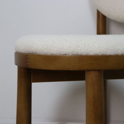 Chaise de salle à manger de luxe entièrement assemblée pour hôtel et restaurant modernes