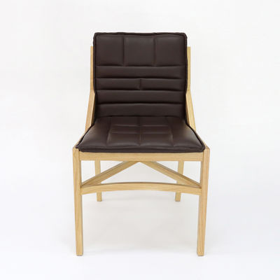 Facilities de loisirs Chaise à manger en bois massif pour restaurant Simplicité moderne Meubles pour la maison W54*D57*H88.5CM