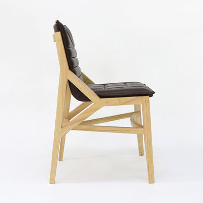 Facilities de loisirs Chaise à manger en bois massif pour restaurant Simplicité moderne Meubles pour la maison W54*D57*H88.5CM