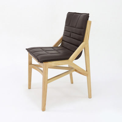 Facilities de loisirs Chaise à manger en bois massif pour restaurant Simplicité moderne Meubles pour la maison W54*D57*H88.5CM