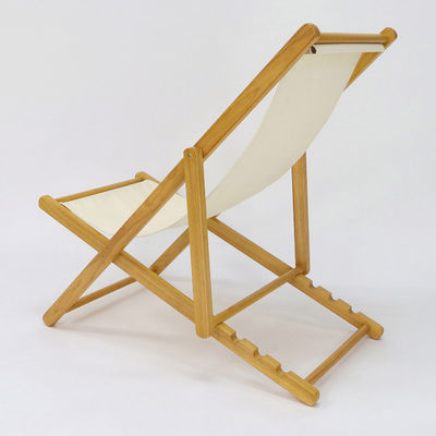 Conception de hauteur réglable Nordique Luxe Salon Tissu Plage Sofa en bois massif Séjour et espace extérieur