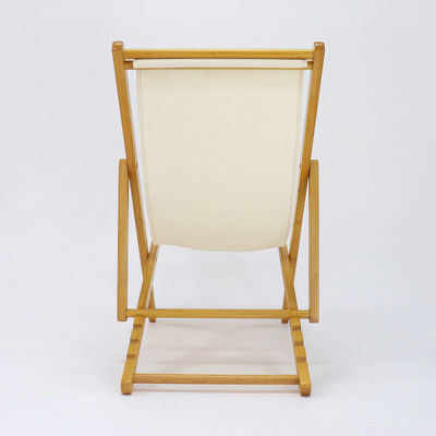 Conception de hauteur réglable Nordique Luxe Salon Tissu Plage Sofa en bois massif Séjour et espace extérieur