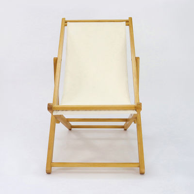 Conception de hauteur réglable Nordique Luxe Salon Tissu Plage Sofa en bois massif Séjour et espace extérieur