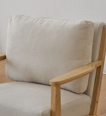 Moderne design Nordique Luxe fauteuil de salon en bois massif canapé de loisirs fauteuil pour salon Meubles