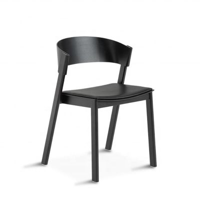 Service OEM accepté Salle à manger nordique moderne Chaise antique courbée en bois massif empilable entièrement assemblée avec et OEM