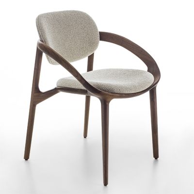 Meubles de salle à manger personnaliser luxe moderne en bois massif Chaise à manger pour restaurant