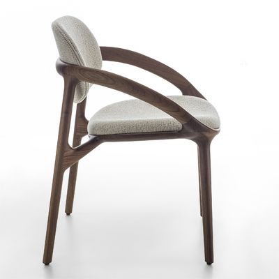 Meubles de salle à manger personnaliser luxe moderne en bois massif Chaise à manger pour restaurant