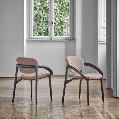 Meubles de salle à manger personnaliser luxe moderne en bois massif Chaise à manger pour restaurant