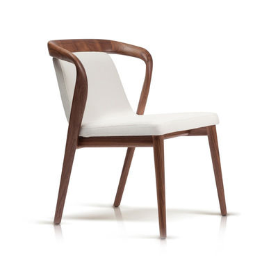 Personnaliser des meubles en bois moderne de luxe et des emballages de courrier Chaise à manger en bois massif pour restaurant