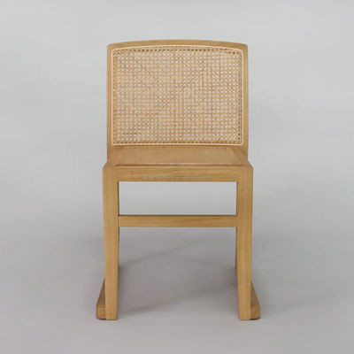 Chaises de salle à manger en bois massif U Soutiens-dos en rotin empilable Meubles pour hôtel Restaurant NO Meubles pliés Finition nitrolacquer