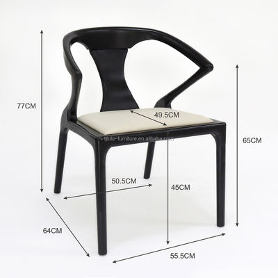 Meubles d'hôtel et de restaurant Chaise à manger en bois avec fonction réglable