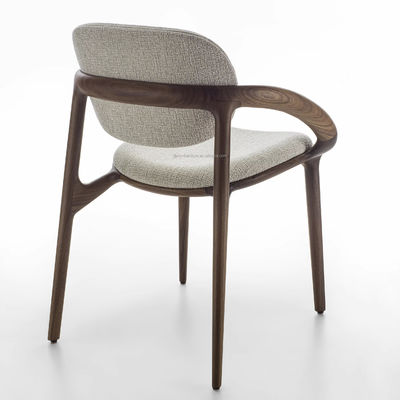 Style de design moderne personnaliser luxe chaise de salle à manger en bois massif pour les meubles de restaurant