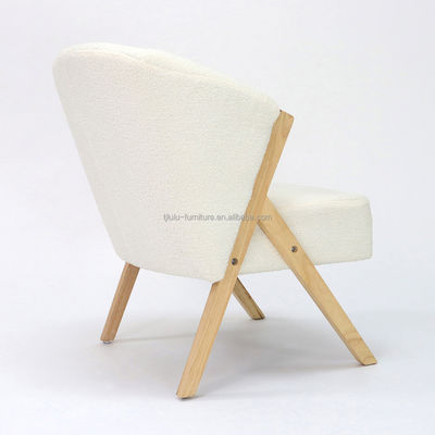 Chaise de canapé en bois massif naturel Design nordique pour le salon Meubles de couleur naturelle Style de loisirs