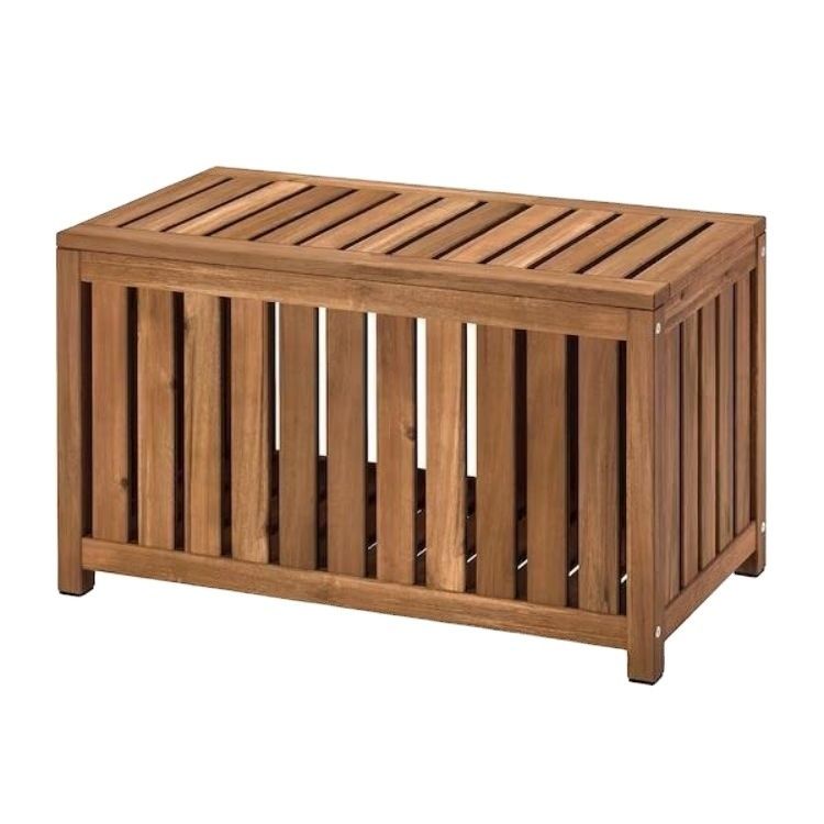 Personnalisation Banquette de rangement extérieur/intérieur en bois Grand pont de rangement Box Shed de jardin