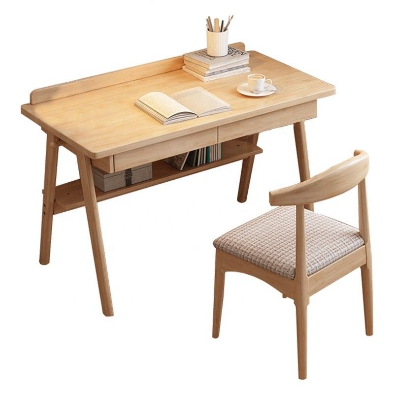 Assurance d'art nordique en bois personnalisé bureau d'étude pratique bureau portable pour le bureau à domicile