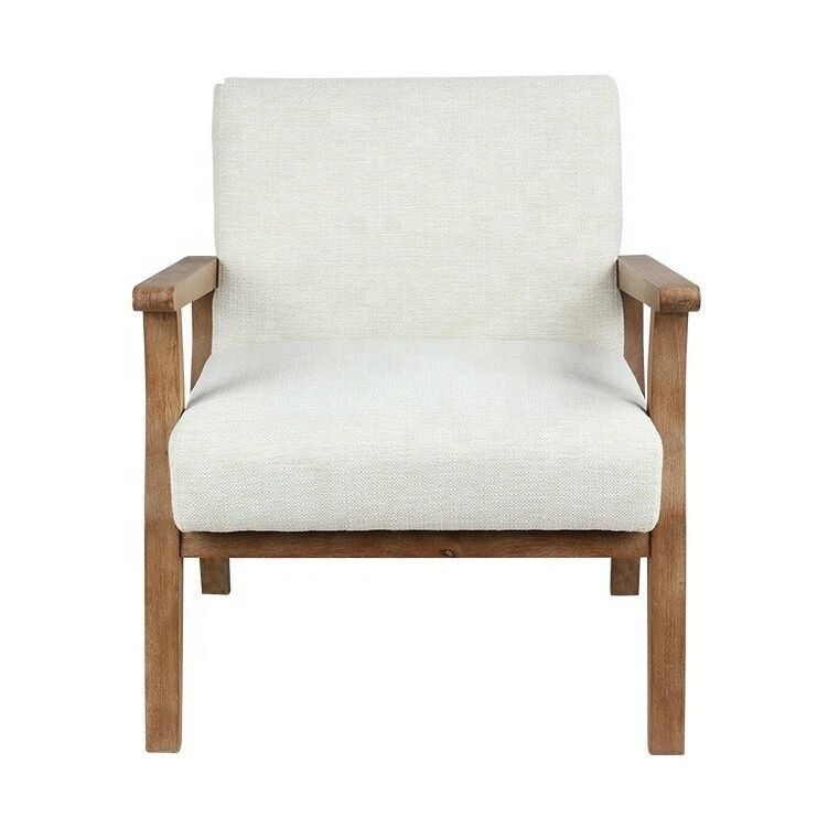 Chaise de loisirs en bois massif pour la dernière personnalisée exquise fabrication fauteuil de bras de salon