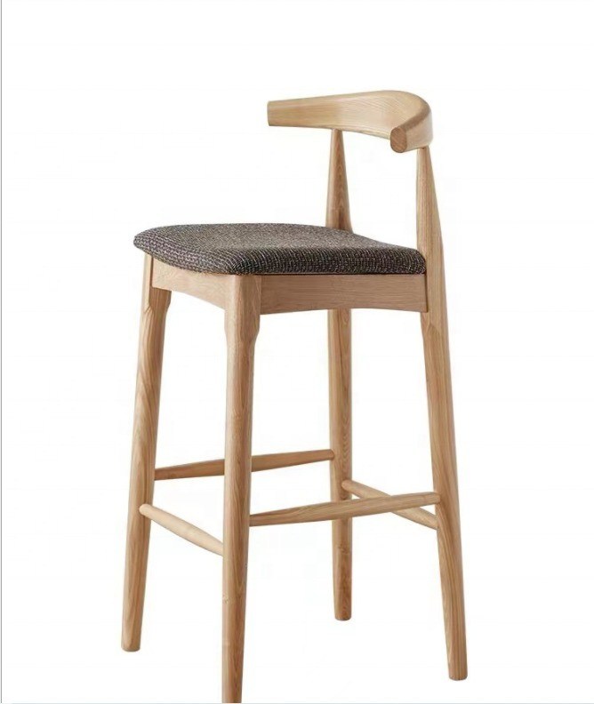 Chaises à barres en bois massif à dos élevé pour les meubles de maison Confortables et élégantes