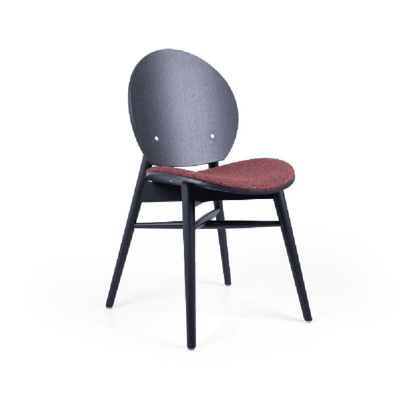 Chaise de salle à manger en bois de luxe Nordic Light multifonctionnelle pour la maison Café Hôtel
