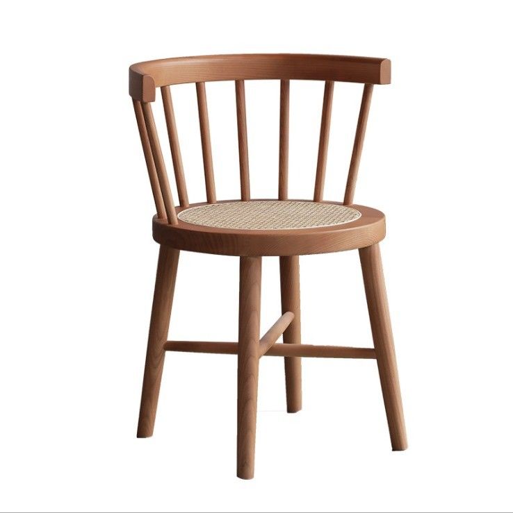 Chaise de salle à manger en bois massif Nordic Good Design Meubles de restaurant anciens avec style contemporain en 55cm*40cm*74cm
