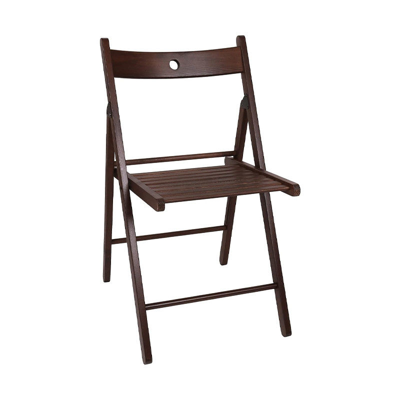 Chaises pliantes en bois de finition nitrolacquer moderne pour l'hôtellerie et les événements en 2023