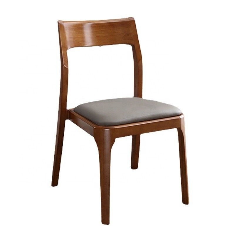 Emballage du courrier Y Chaise de salle à manger en bois Nordic Light Luxury Hotel Cafe