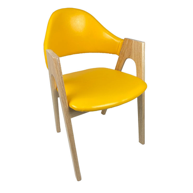Chaise de cuisine en bois de style moderne de luxe commercial avec meubles de salon en bois